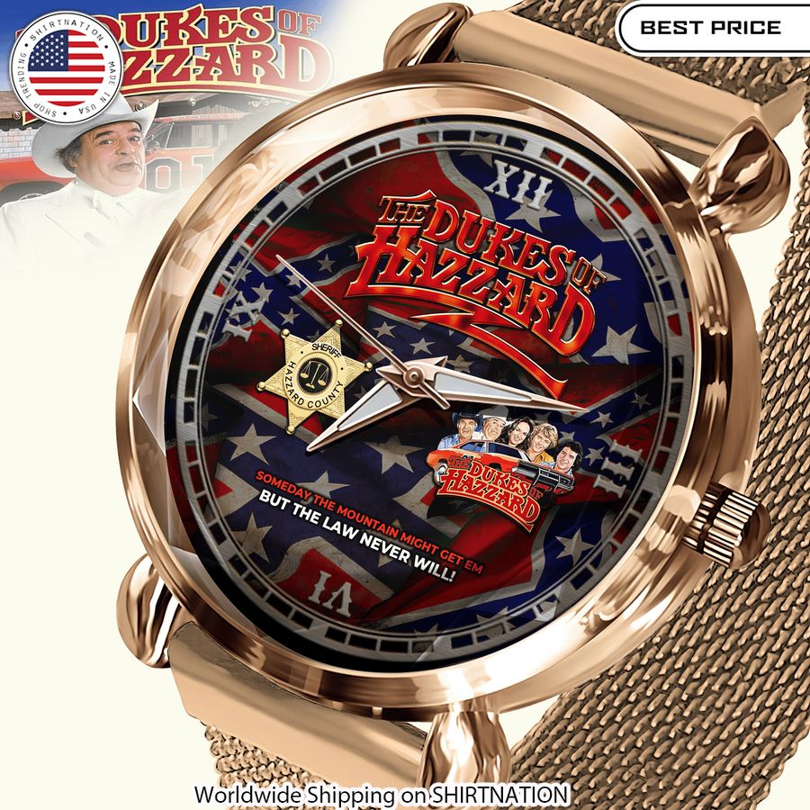 The Dukes of Hazzard Stainless Steel Watch Dukes of Hazzard merchandise