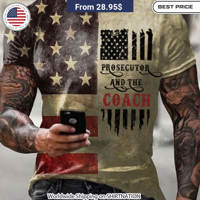 The Prosecutor And The Coach US Hat, Shirt Gift for sports lovers