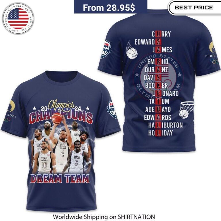 USA Basketball Olympics Champions Dream Team Shirt, Hoodie Rocking picture