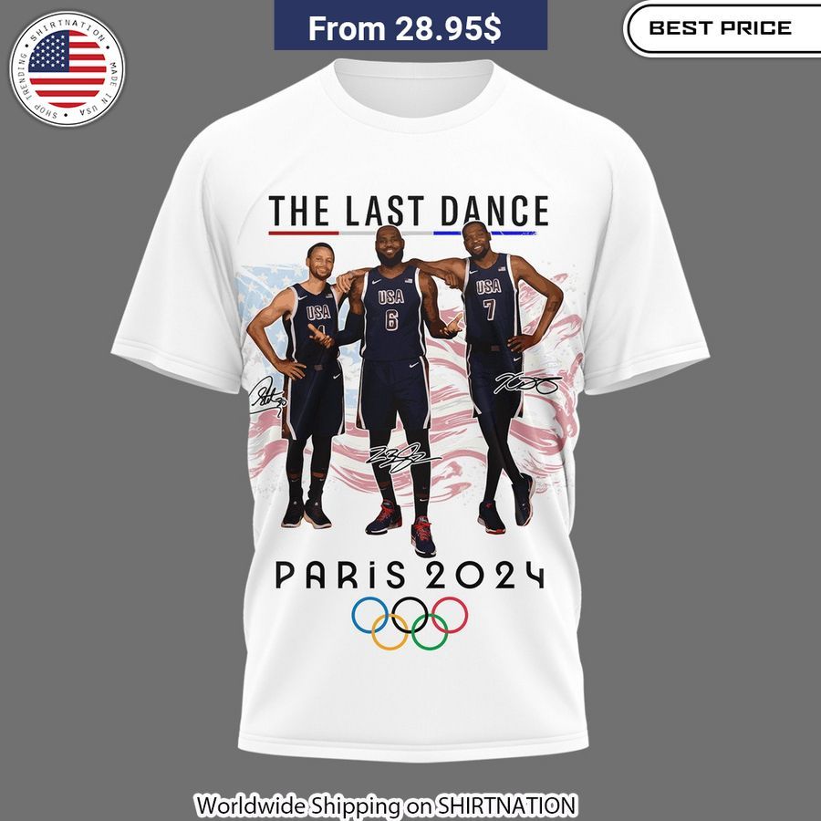 USA Basketball The Last Dance Paris 2024 Shirt, Hoodie Wow! This is gracious