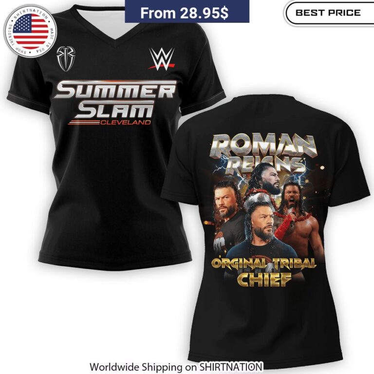 WWE SummerSlam Cleveland Roman Reigns Shirt, Hoodie SummerSlam collectibles