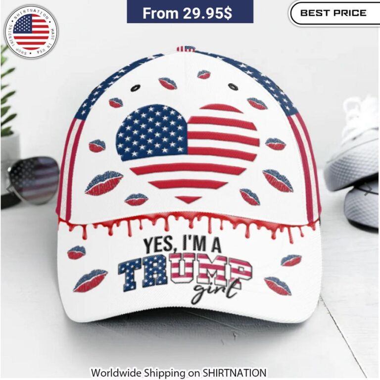 Yes I'm A Trump Girl Cap MAGA hat for women