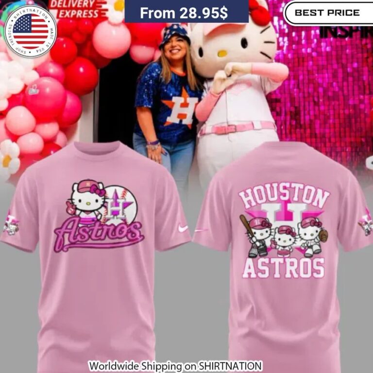 BEST Hello Kitty Houston Astros Shirt eye-catching