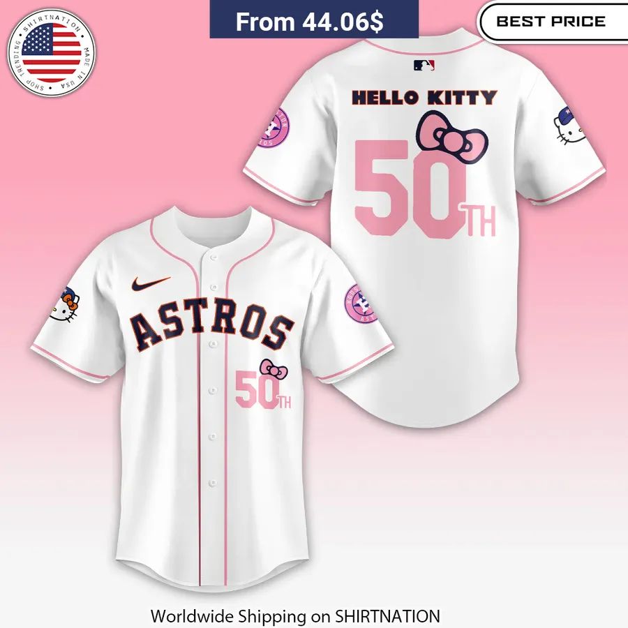 Houston Astros X Hello Kitty Night Jersey My friend and partner