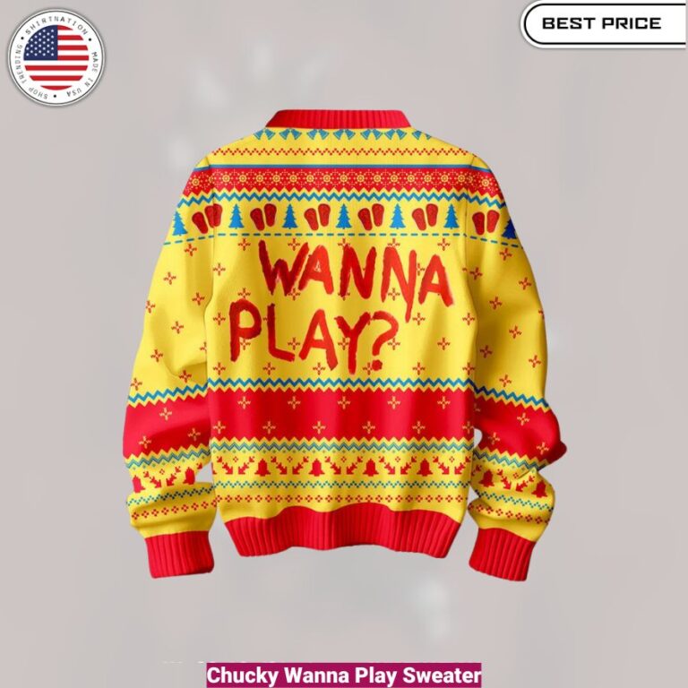 Chucky Wanna Play Sweater - cozy, fashionable, versatile