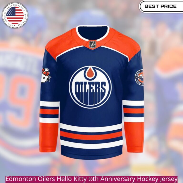 Edmonton Oilers Hello Kitty 50th Anniversary Hockey Jersey The specific occasion being celebrated