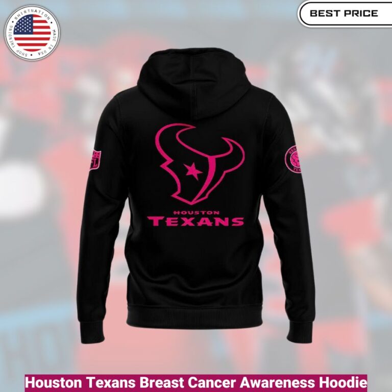 Houston Texans Breast Cancer Awareness Hoodie , comfortable, warm, iconic