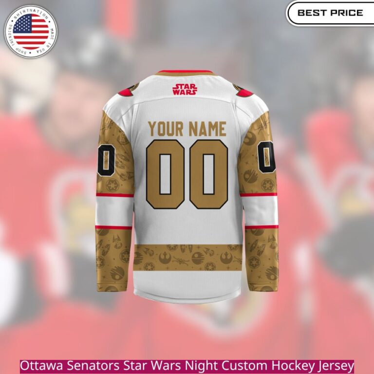 Ottawa Senators Star Wars Night Custom Hockey Jersey a special game night dedicated to Star Wars.