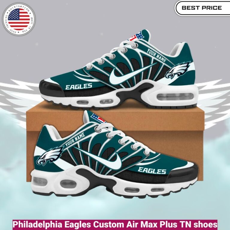 Philadelphia Eagles Custom Air Max Plus TN shoes, fashionable,iconic