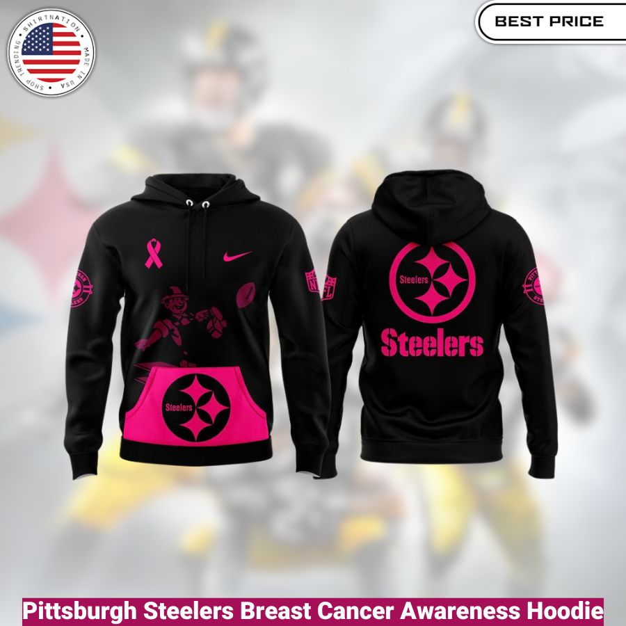 Pittsburgh Steelers Breast Cancer Awareness Hoodie