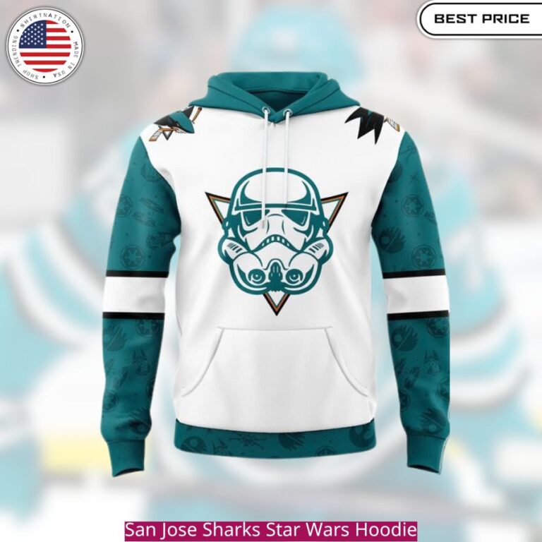 San Jose Sharks Star Wars Hoodie, unisex, fashionable, iconic