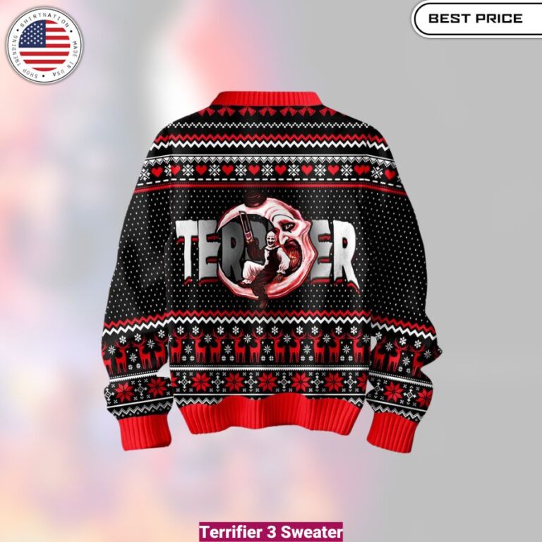 Terrifier 3 Sweater- cozy, fashionable, versatile