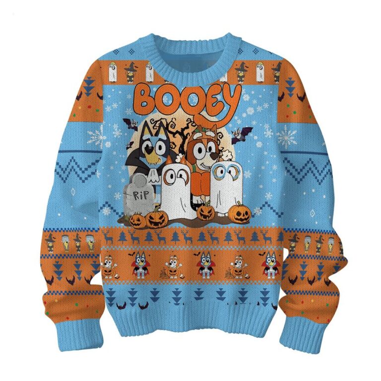 Booey Trick Or Treat Sweater , The sweater is cozy and perfect for Halloween night