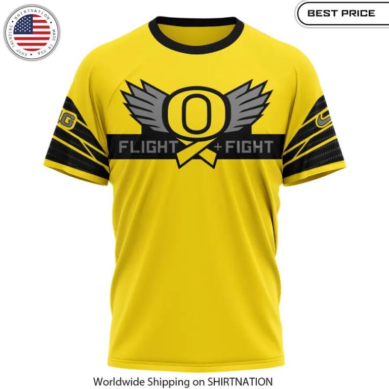 Oregon Ducks Stomp Out Cancer Heroes Shirt Hey! You look amazing dear