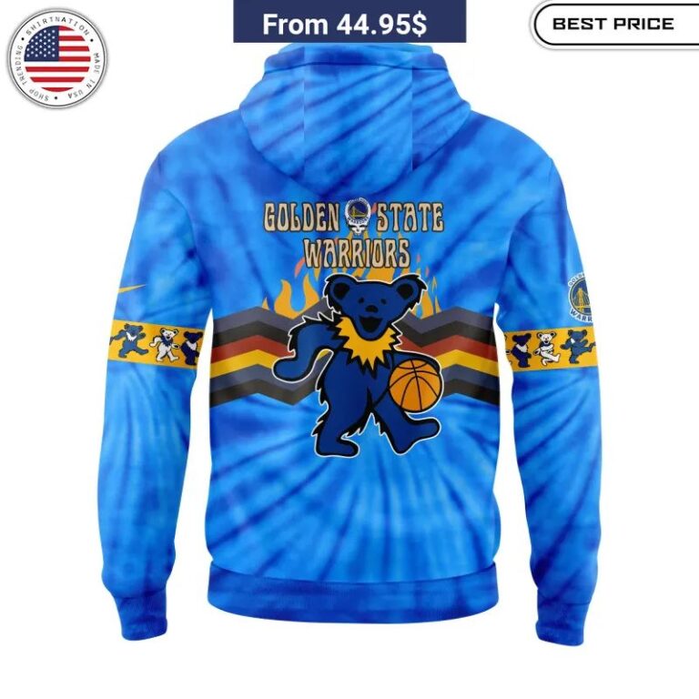 Golden State Warriors Grateful Dead Hoodie Such a scenic view ,looks great.